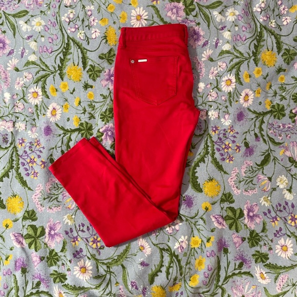 Celebrity Pink Skinny Jeans Red Small - Picture 7 of 16